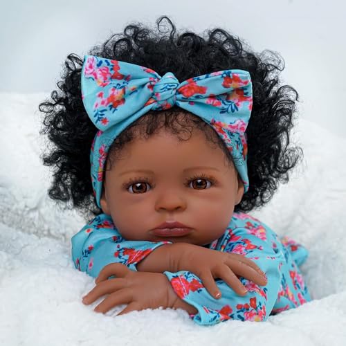 Bebê Reborn Negra: Encante-se com Realismo e Amor Já!
